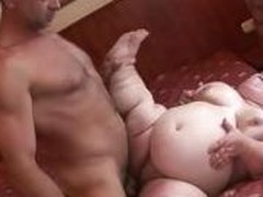 Dude gets his friend down pound Lola the midgets wet pussy