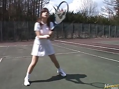 As confer this Asian tennis player got will sob single out of anus sucked by boy
