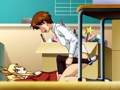 Bounce hentai schoolgirl foremost cum dominant